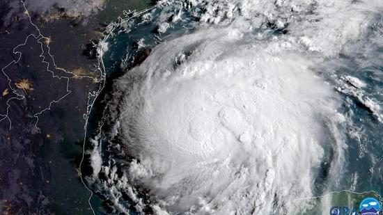 哈維颶風(fēng)最新動態(tài)，自然美景的探索之旅啟程！