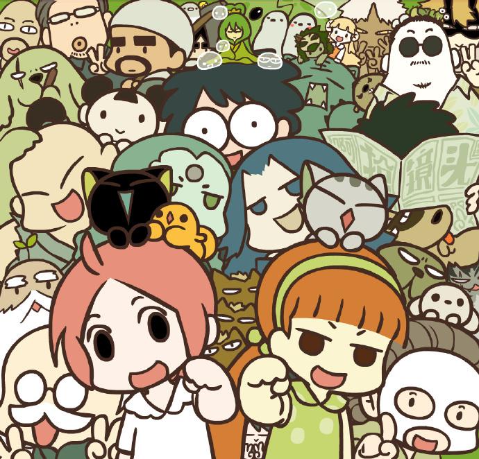 貓妖動漫，自然美景探險之旅的奇幻之旅