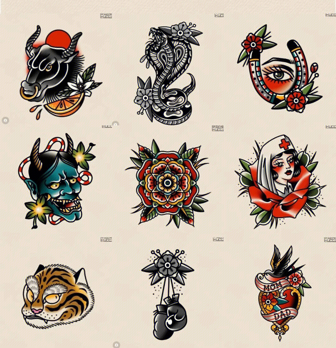 時尚潮流展現(xiàn)，最新紋身圖案設(shè)計(jì)精選