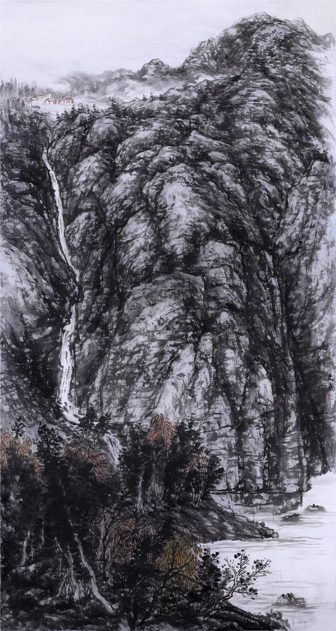 科技與藝術(shù)的融合，最新智能山水畫屏展現(xiàn)自然之美