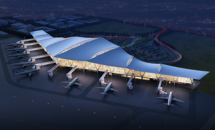 濰坊機(jī)場(chǎng)最新圖紙揭曉，塑造航空樞紐的新篇章