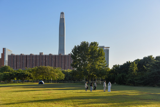 天津新公園亮相，城市綠肺開啟新篇章