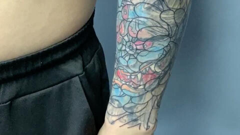 最新花臂紋身，時尚潮流與個性表達(dá)的藝術(shù)交匯